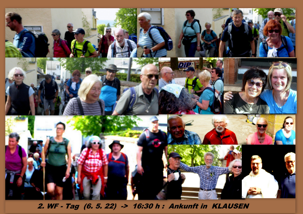 2022.5 Tag 2 16.30 h Ankunft in KLAUSEN. DiP