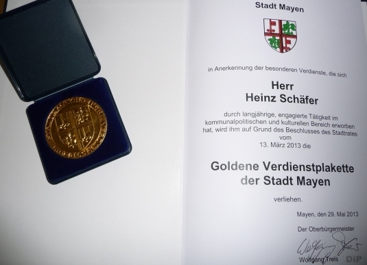 2013 MY Ehrg. HS HP UrkPlak 1 dip