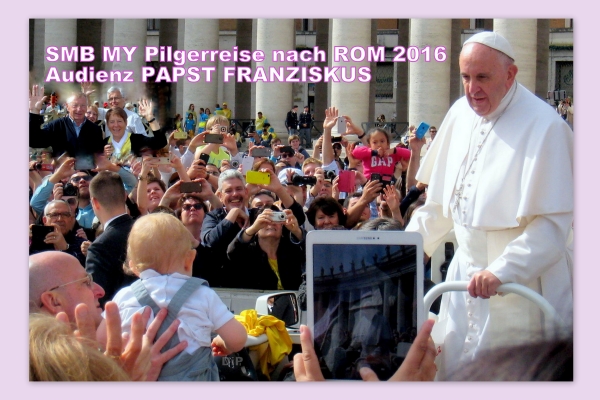 O 2016 ROM Audienz Papst Kd.Coll DiP HP kl