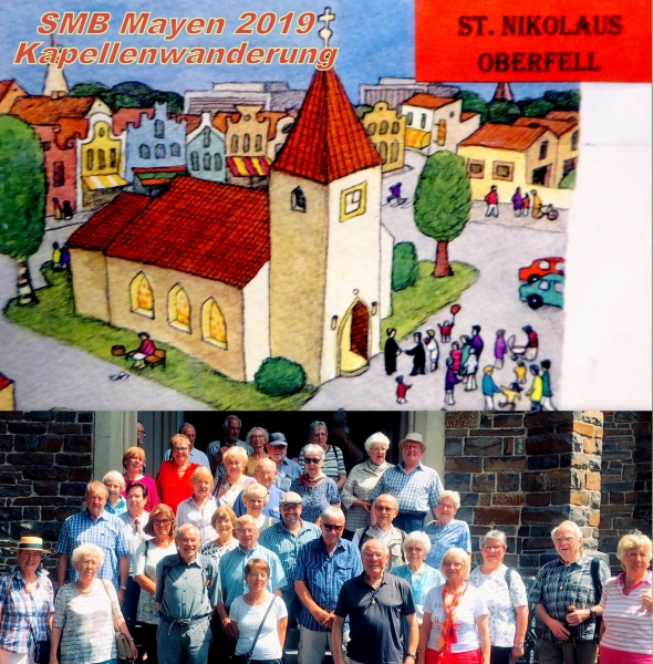 2019.7 SMB MY KapWanderg. Coll GrpF OBERFELL PfK. St. Nikolaus 1