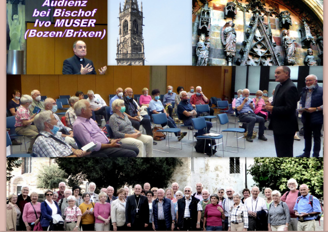 2.3 SMB MY SUDTIROL BISCHOF Audienz Col DiP mit kompletter Grp. 