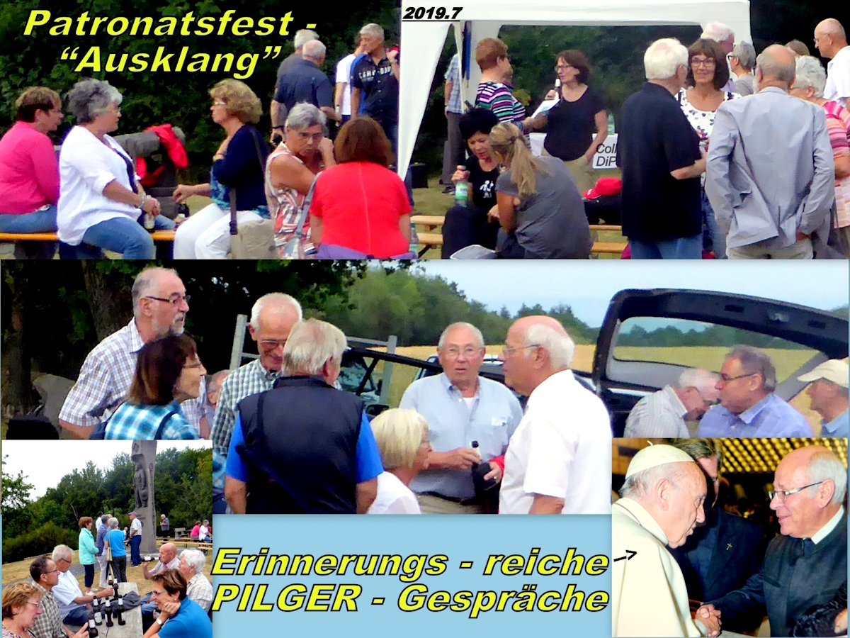 0 2019.7 OPEN AIR Jakobus Festmesse AbschlussGesprache Coll DiP