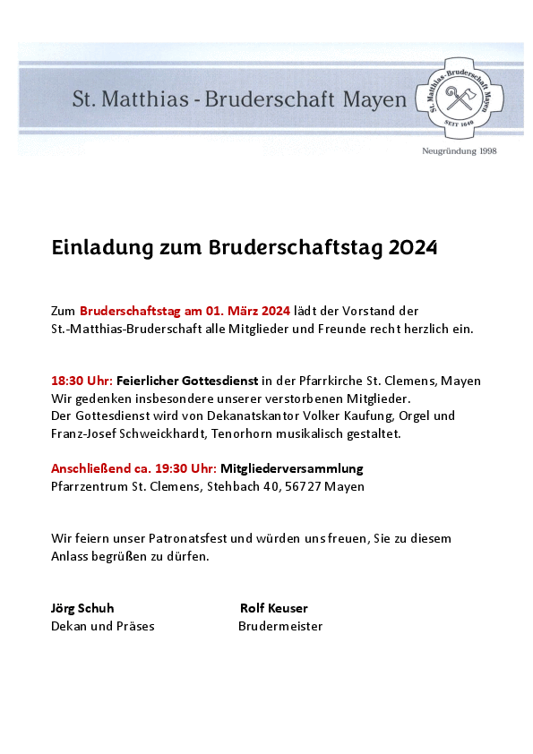 csm Einladung Bruderschaftstag 2024 a60b93f416