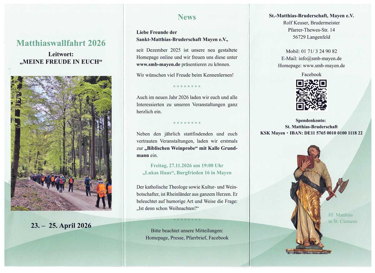 Einaldung Bruderschaftstag 2026 Seiten2 4